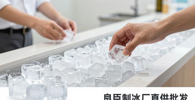 聊城食用冰销售 良臣制冰厂直供批发